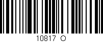 Código de barras (EAN, GTIN, SKU, ISBN): '10817_O'