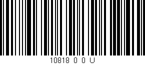 Código de barras (EAN, GTIN, SKU, ISBN): '10818_0_0_U'