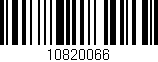 Código de barras (EAN, GTIN, SKU, ISBN): '10820066'