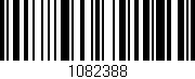 Código de barras (EAN, GTIN, SKU, ISBN): '1082388'