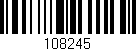 Código de barras (EAN, GTIN, SKU, ISBN): '108245'
