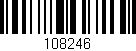 Código de barras (EAN, GTIN, SKU, ISBN): '108246'