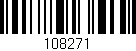 Código de barras (EAN, GTIN, SKU, ISBN): '108271'