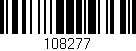 Código de barras (EAN, GTIN, SKU, ISBN): '108277'