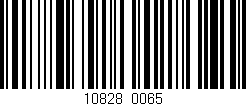 Código de barras (EAN, GTIN, SKU, ISBN): '10828/0065'