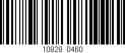 Código de barras (EAN, GTIN, SKU, ISBN): '10828/0460'