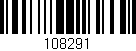 Código de barras (EAN, GTIN, SKU, ISBN): '108291'