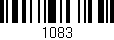 Código de barras (EAN, GTIN, SKU, ISBN): '1083'