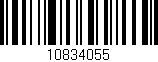 Código de barras (EAN, GTIN, SKU, ISBN): '10834055'
