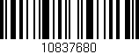 Código de barras (EAN, GTIN, SKU, ISBN): '10837680'