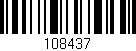 Código de barras (EAN, GTIN, SKU, ISBN): '108437'