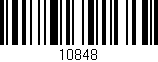 Código de barras (EAN, GTIN, SKU, ISBN): '10848'