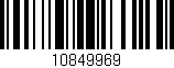 Código de barras (EAN, GTIN, SKU, ISBN): '10849969'