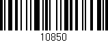 Código de barras (EAN, GTIN, SKU, ISBN): '10850'