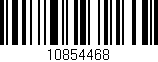 Código de barras (EAN, GTIN, SKU, ISBN): '10854468'