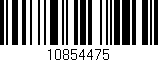 Código de barras (EAN, GTIN, SKU, ISBN): '10854475'