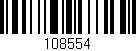 Código de barras (EAN, GTIN, SKU, ISBN): '108554'
