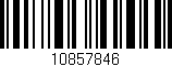 Código de barras (EAN, GTIN, SKU, ISBN): '10857846'