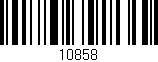 Código de barras (EAN, GTIN, SKU, ISBN): '10858'