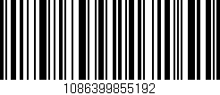 Código de barras (EAN, GTIN, SKU, ISBN): '1086399855192'