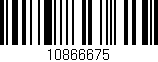 Código de barras (EAN, GTIN, SKU, ISBN): '10866675'