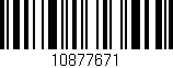 Código de barras (EAN, GTIN, SKU, ISBN): '10877671'