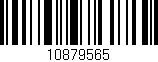 Código de barras (EAN, GTIN, SKU, ISBN): '10879565'