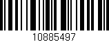 Código de barras (EAN, GTIN, SKU, ISBN): '10885497'