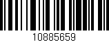 Código de barras (EAN, GTIN, SKU, ISBN): '10885659'