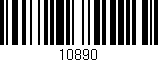 Código de barras (EAN, GTIN, SKU, ISBN): '10890'