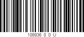 Código de barras (EAN, GTIN, SKU, ISBN): '108936_0_0_U'