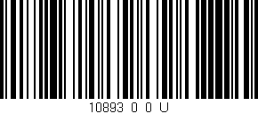 Código de barras (EAN, GTIN, SKU, ISBN): '10893_0_0_U'