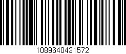 Código de barras (EAN, GTIN, SKU, ISBN): '1089640431572'