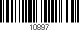 Código de barras (EAN, GTIN, SKU, ISBN): '10897'
