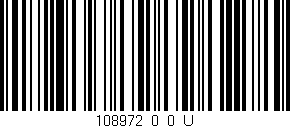 Código de barras (EAN, GTIN, SKU, ISBN): '108972_0_0_U'