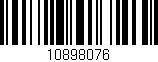 Código de barras (EAN, GTIN, SKU, ISBN): '10898076'