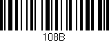 Código de barras (EAN, GTIN, SKU, ISBN): '108B'