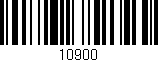 Código de barras (EAN, GTIN, SKU, ISBN): '10900'