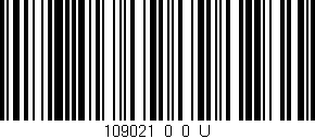 Código de barras (EAN, GTIN, SKU, ISBN): '109021_0_0_U'
