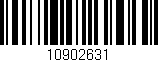 Código de barras (EAN, GTIN, SKU, ISBN): '10902631'