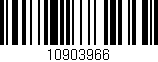 Código de barras (EAN, GTIN, SKU, ISBN): '10903966'