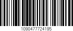 Código de barras (EAN, GTIN, SKU, ISBN): '1090477724195'