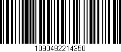 Código de barras (EAN, GTIN, SKU, ISBN): '1090492214350'