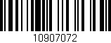 Código de barras (EAN, GTIN, SKU, ISBN): '10907072'