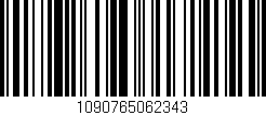 Código de barras (EAN, GTIN, SKU, ISBN): '1090765062343'