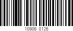Código de barras (EAN, GTIN, SKU, ISBN): '10908/0126'