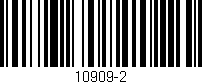 Código de barras (EAN, GTIN, SKU, ISBN): '10909-2'