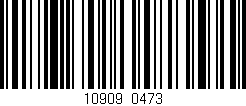 Código de barras (EAN, GTIN, SKU, ISBN): '10909/0473'