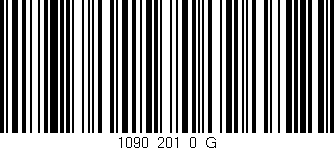Código de barras (EAN, GTIN, SKU, ISBN): '1090_201_0_G'