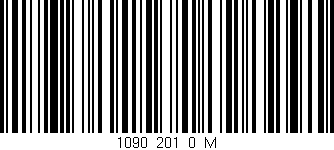 Código de barras (EAN, GTIN, SKU, ISBN): '1090_201_0_M'